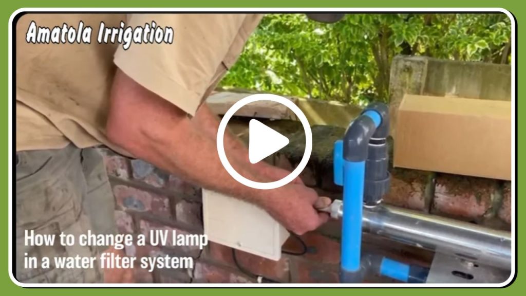 Amatola Irrigation shows you how to replace the UV lamp in a water filter system